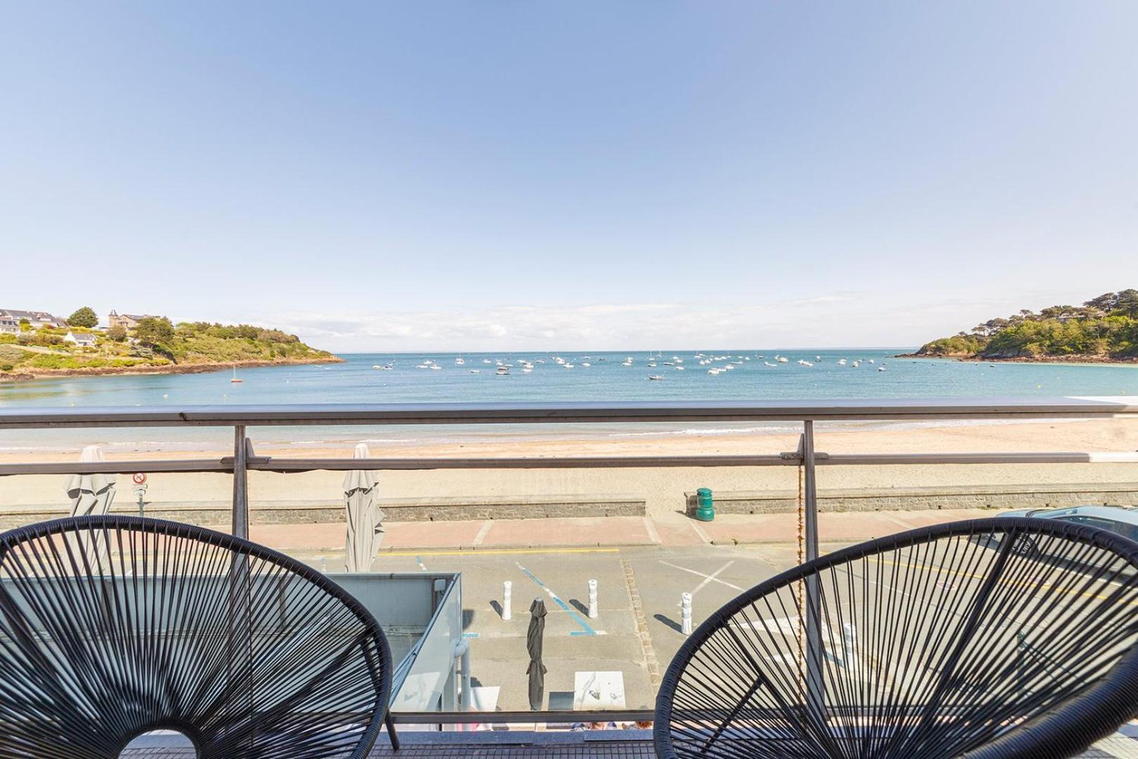 Les Pieds Dans L'Eau - Appartment 1 - Vue Mer Cancale Eksteriør bilde